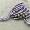Lavender Satin slip lead with Silver beads - Image 3