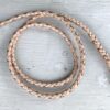 Natural & Copper kangaroo show lead with knot end - Image 3