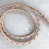 Natural & Copper kangaroo show lead with knot end - Image 2