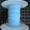 Light Blue Kangaroo lace (3mm width) by meter - Image 2