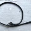 Black kangaroo show collar 44cm (17")