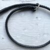 Black kangaroo 6-braided show collar 50cm (20") - Image 2