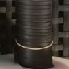 Chocolate Kangaroo lace (3mm width) by meter - Image 2