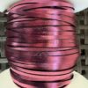 Metallic Fuchsia Kangaroo lace (3mm width) by meter - Image 2