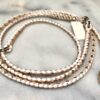 White, Beige & Rose Gold kangaroo slip show lead