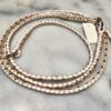 White, Beige & Rose Gold kangaroo slip show lead - Image 2