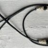 Black kangaroo show lead with Light Gold & Black beads - Image 2