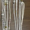 Satin loop lead with beads